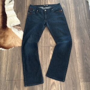 Dolce & Gabbana Dark Blue Straight Leg Jeans